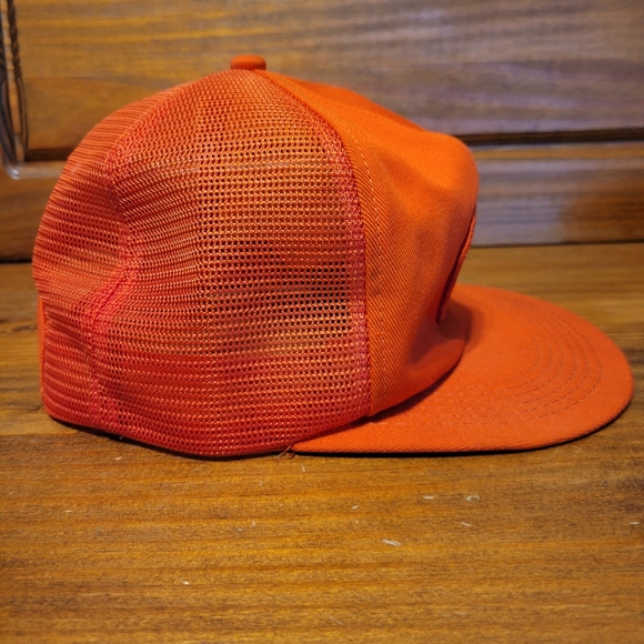 Vintage Production Credit Association Snap Back Trucker Hat with Mesh Patch - Picture 5 of 5